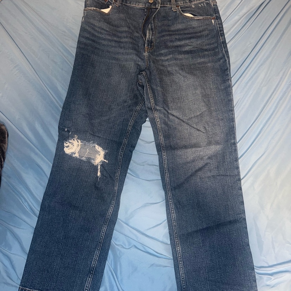 Abercrombie and Fitch 90s Straight Jean Ultra High Rise